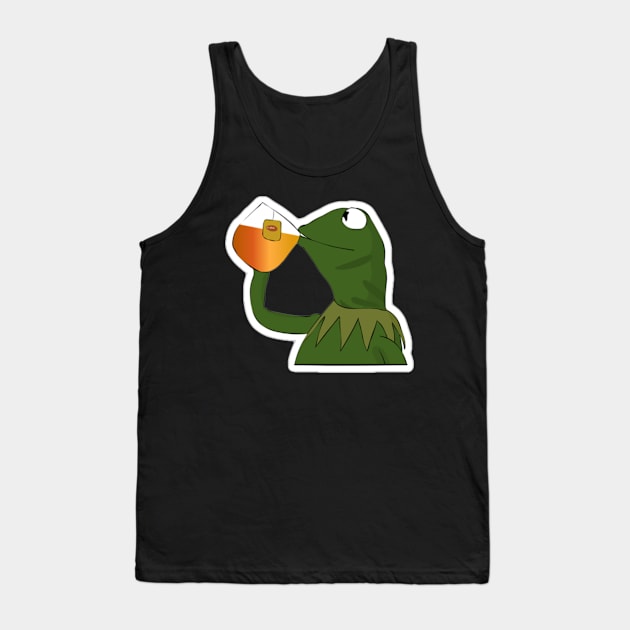 Sipping Sips Drinking Tea - Sips Fact Tank Top by mangobanana